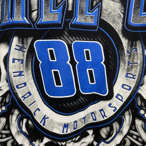 Chase Authentics Dale Earnhardt Jr. T Shirt Skulls NASCAR Mens Size XL - Picture 5 of 10